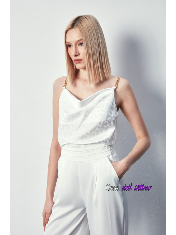 ELEGANTNA MAJICA BLUZA SATEEN CASA DELL INTIMO VELUR PANCEVO BELA (4)
