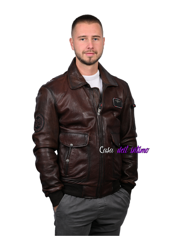 MUsKA KOzNA JAKNA 09351MJ3 BRAON (1)