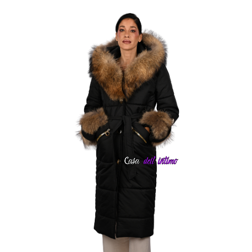 PARKA SA KRZNOM 18295P4 CRNA (3)