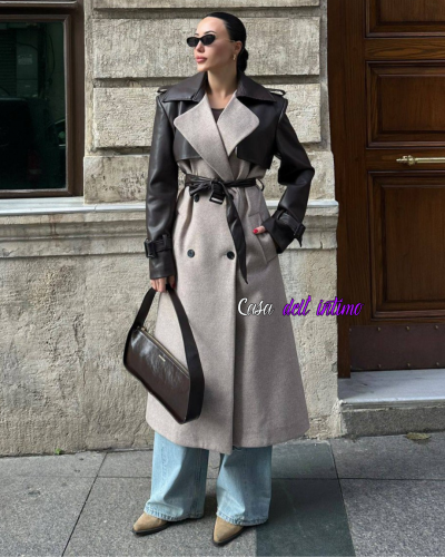 KAPUT HF18649 EKO KOŽA  T.BRAON