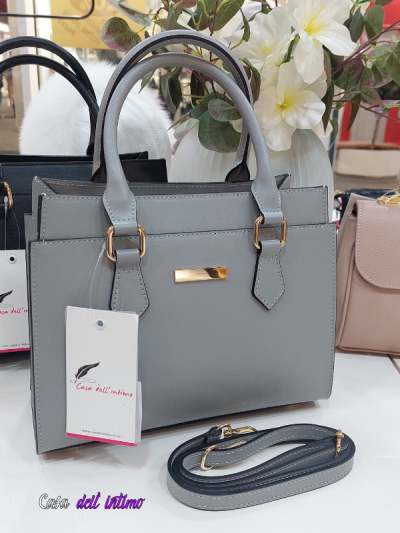 KOŽNA TAŠNA 22550 SIVA