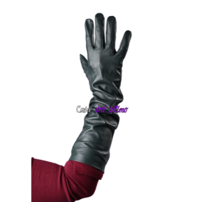 DUGE KOŽNE RUKAVICE 07876 TAMNO ZELENA