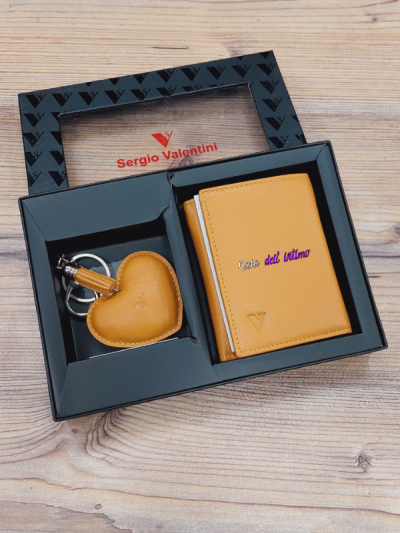 ŽENSKI SET KOŽNI Z1022 OKER